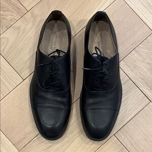 Banana Republic Men's Black Leather Derbys